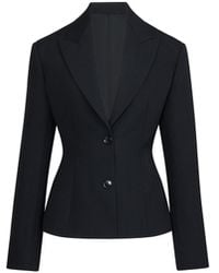 Maison AlaïA - Veste Structurée En Laine Légère Jacket - Lyst