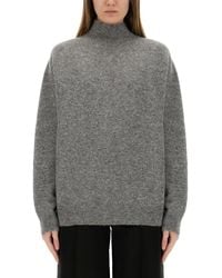 Alysi - Turtleneck Shirt Alpaca Jumpers - Lyst