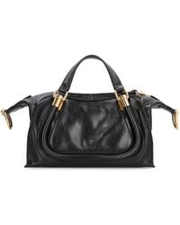 Chloé - Paraty 24 Piccola Leather Shoulder Bag Calf Handbags - Lyst