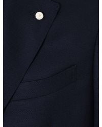 Luigi Bianchi - Single-Breasted Blazer Virgin Wool Jacket - Lyst