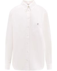 Coperni - Boyfriend Popeline Cotton Shirt - Lyst