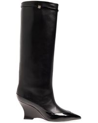 Givenchy - Raven Leather Knee Boots - Lyst