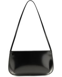 Faune - Bra Brushed Leather Shoulder Bag Calf Bos Taurus - Lyst