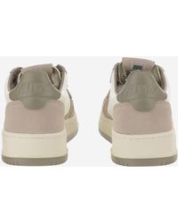 Autry - Sneakers Medalist Low Leather Leather/Rubber Trainers - Lyst