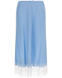 Moschino - Lace Skirt - Lyst