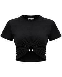 Rabanne - Cropped T-Shirt Cotton T-Shirts - Lyst