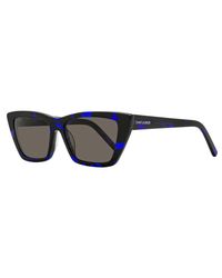 Saint Laurent - 53mm Cat Eye Sunglasses - Lyst