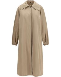 Fabiana Filippi - Long Ottoman Trench Polyester; Cotton Coats - Lyst