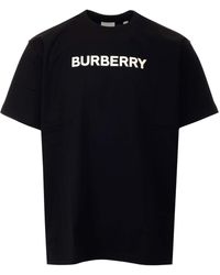 Burberry - Logo Cotton T-Shirt - Lyst