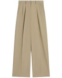 Celine - Straight Trousers Cotton - Lyst