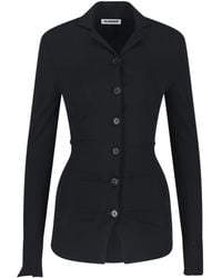 Jil Sander - Shirts Viscose - Lyst