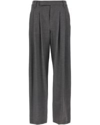 Brunello Cucinelli - Virgin Wool Casual Pants - Lyst
