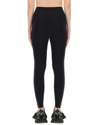 Balenciaga - Leggings With Logo Polyamide Trousers - Lyst