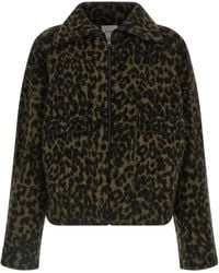 Nude - Animalier Bomber Jacket - Lyst