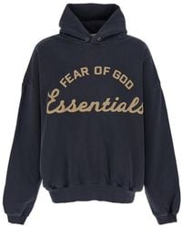 Fear Of God - 'Training 90's Hoodie Essentials' Hoodie With Hood And Kangaroo Pocket For - Lyst