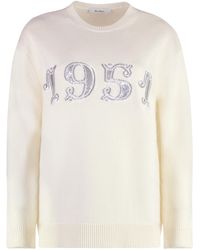 Max Mara - Plata Wool And Cashmere Sweater - Lyst