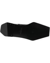 Dolce & Gabbana - Leather Zip Closure Ankle Boots Shoes - Lyst