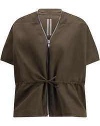 Rick Owens - Satin Jacket Polyester - Lyst