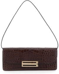 Victoria Beckham - Clutch Dorian East-West Leather Calf Shoulder Bags - Lyst