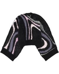 PUCCI - Marble Inlay Print Sweater Mohair Jumpers - Lyst