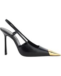 Saint Laurent - Jeanne Pumps Calf Leather Bos Taurus - Lyst