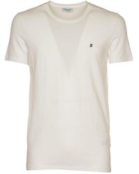 Dondup - White Stretch Jersey T-shirt - Lyst