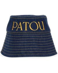Patou - Logo Bucket Hat Cotton - Lyst