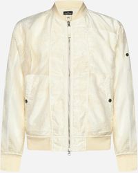Stone Island Shadow Project - Technical Cotton Blend Bomber Jacket - Lyst