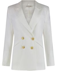 Veronica Beard - Jacket Dale Dickey Linen Blazers - Lyst