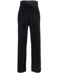 SOLOCASCMIR - Pants With Drawstring Waist - Lyst
