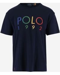 Ralph Lauren - Cotton T-Shirt With Logo - Lyst