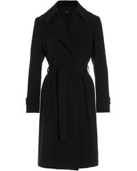 Theory - 'oaklane' Trench Coat - Lyst