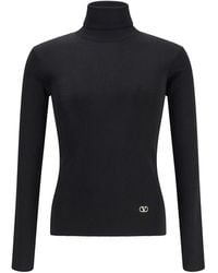 Valentino - Wool Turtleneck - Lyst