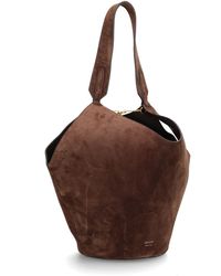 KHAITE - Lotus Tote Bag Calf Leather Handbags - Lyst