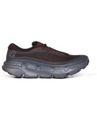 On Shoes - Oxblood And Eclipse Cloudsoma Hike Sneakers - Lyst