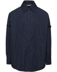 Thom Browne - 'Snap Front' Overshirt - Lyst
