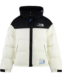 Maison Mihara Yasuhiro - Hooded Tech Fabric Down Jacket - Lyst