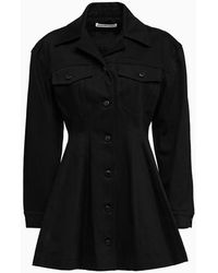 Alexander Wang Fit And Flare Jacket 4wc1216104 - Black