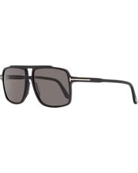 Tom Ford - Kemp Pilot Sunglasses Tf1177 01A 59Mm Plastic (Acetate) - Lyst