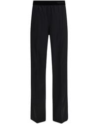 Tom Ford - Stretch Silk Satin Pants Silk; Elastane - Lyst