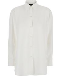 Le Plain - Cady Oveesize Shirt - Lyst