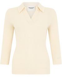 Isabel Marant - Marant Étoile V-Neck Alpaca-Wool Sweater - Lyst