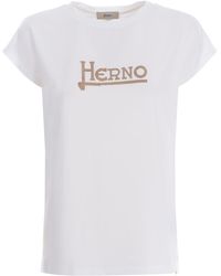 Herno - T-Shirt - Lyst