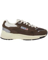 Autry - 'Hyperway' Low Top Sneaker With Logo Patch On Tongue And S - Lyst