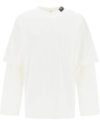 OAMC - Long-Sleeved Layered T-Shirt - Lyst