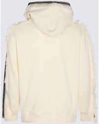 RITOS - Cream Cotton Sweatshirt - Lyst