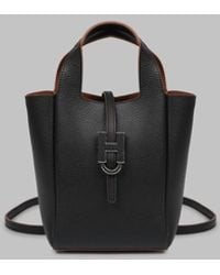 Hogan - Mini Shopping Bag Trend Calf Leather Hand - Lyst