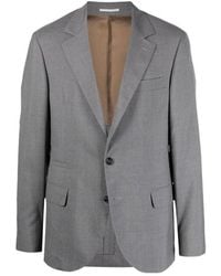 Brunello Cucinelli - Wool Silk Blazer Clothing - Lyst