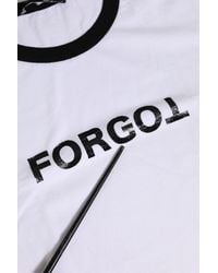 Dolce & Gabbana - Dolce & Gabbana Logo-Print Cotton Crew Neck T-Shirt - Lyst