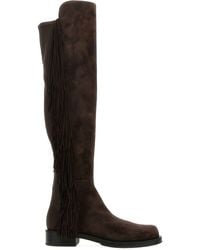 Stuart Weitzman - 5050 Bold Fringe' Boots - Lyst